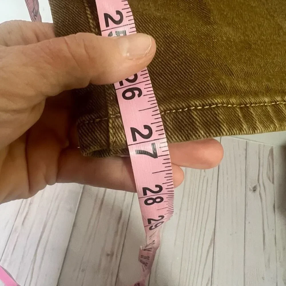 Good American Jeans Bronze Brown Sz 6/28